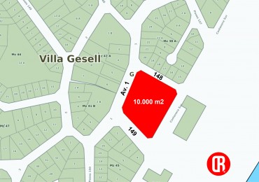 IMPORTANTE FRACCION FRENTE AL MAR - VILLA GESELL